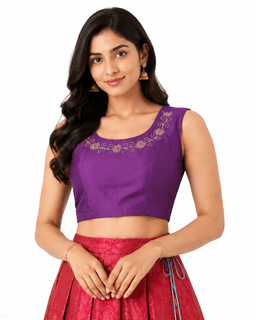 PATTUPAVADA AND BLOUSE thumbnail 2