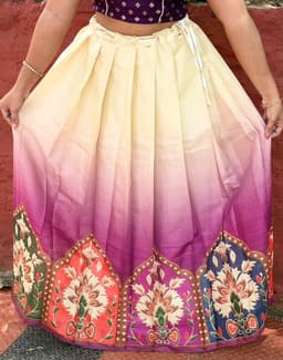PATTUPAVADA AND BLOUSE (DY 8012) thumbnail 3