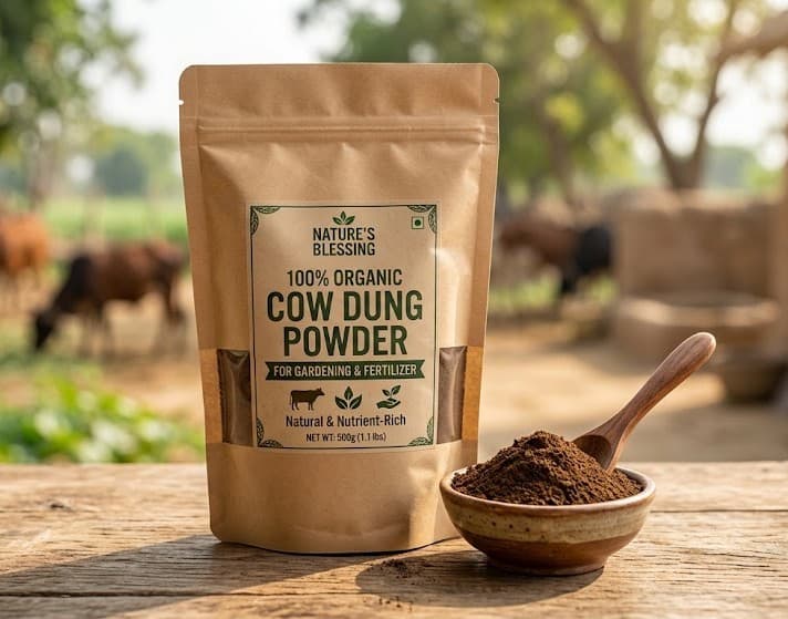 FARM FRESH COW DUNG POWDER