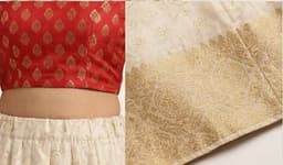 PATTUPAVADA AND BLOUSE thumbnail 2