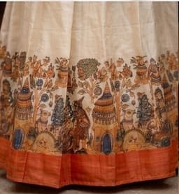 PATTUPAVADA AND BLOUSE thumbnail 4